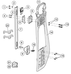 Interspiro skrue 10x 99709-07