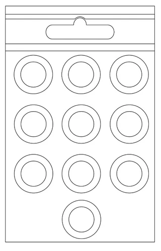 Interspiro o-ring 10 x 336900105 for DP1 slanger