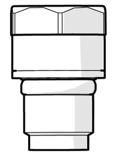 Interspiro sikkerhetsventil assy.17 bar