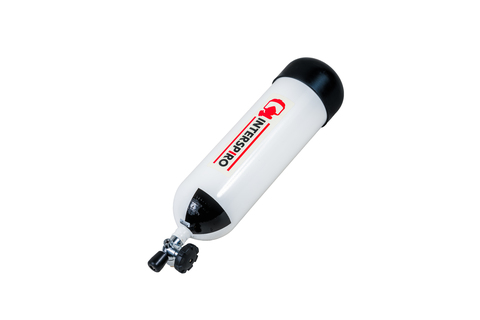Interspiro Divator st&#229;l flaske 6 ltr PED