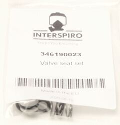 Interspiro ventilsete for MKIII og QS Valve seat set MKIII plug-in &amp; QS regula