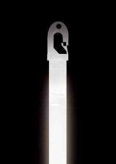 Beaver light stick hvit