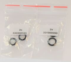 Interspiro servicesett Divator svivel BSP1/8&quot;-BSP1/8&quot;