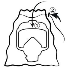 Interspiro vaskeposer 6 pk