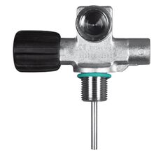OMS DIN venti 300 bar, left expandable incl. rubber knob, without Blind Plug