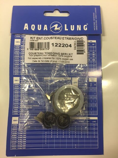 Aqualung servicekit 1.tr Cousteau /Supra