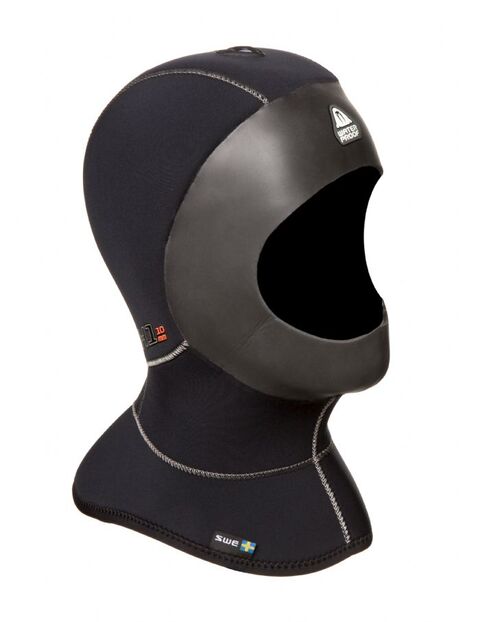 Waterproof hette H1 Svart M glatt kant 5/10 SW størrelse M