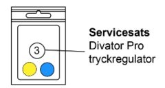 Interspiro service kit Pro regulatorenhe 10 &#229;rs service