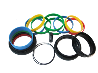 Wrist seal ring set Glove Lock