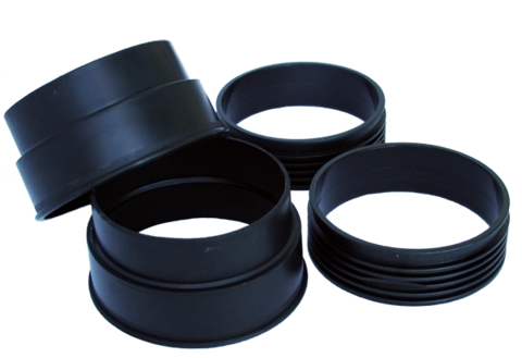 Wrist seal ring set attached 2 in- and 2