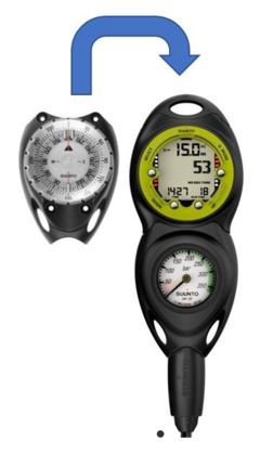 Suunto Zoop Novo i konsoll og kompass