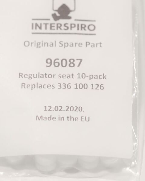 Interspiro regulator sete 10 pk Erstatter 336100126