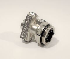 Interspiro svivel MKII m/pluggede porter 4 port UNF3/8