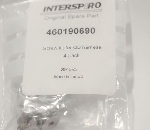 Interspiro skruer 4 pk