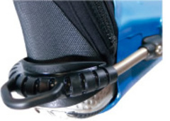 Apollo spring straps til svømmeføtter 300 mm passer S-L 