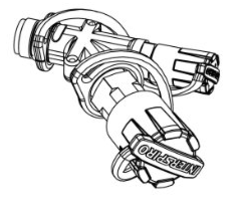 Interspiro Y-stykke euro hann og hunn 