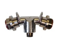 Interspiro t-stykke m/hurtigkobling R&#248;yk QS/QSII /Incurve
