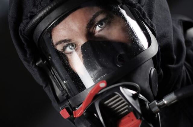 Interspiro Inspire H mask SMALL uten PV med friskluftsluke 