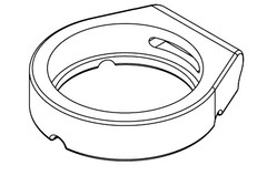 Interspiro RFID holder for regulator