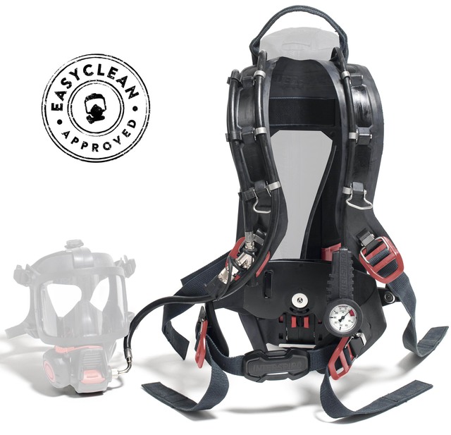 Interspiro Incurve SCBA u/maske og PV QC IS hannkobling 