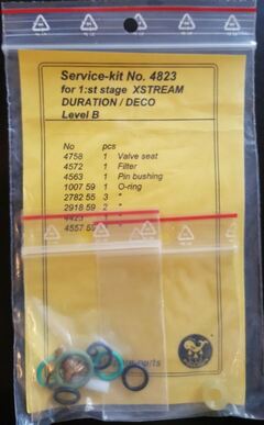 Poseidon service kit 1 trinn Xstream Duration Deco
