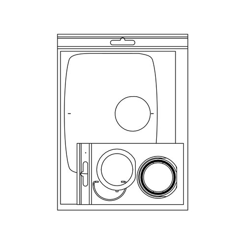Interspiro visir spiroluke Erstatter 336101096