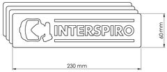 Interspiro merkelapp 10 pk 10 pk 95849-01