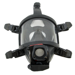 Interspiro S-mask m/friskluftsluke u/PV EPDM 5 punktsstropp Std (M/L)