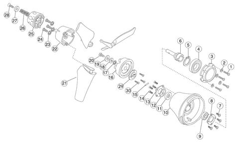 Apollo spring knob SUS304