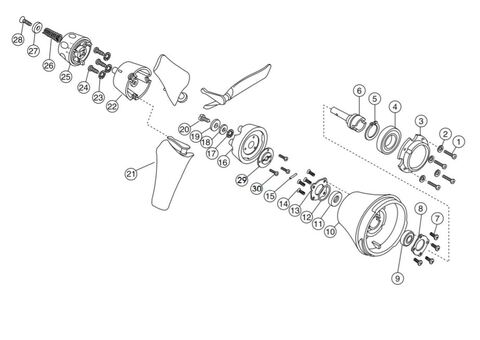 Apollo skive (C3601BA) for AV-2
