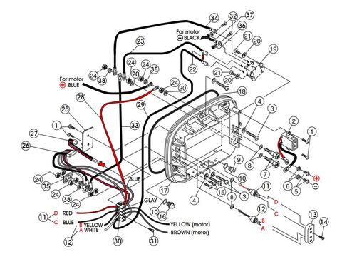 Apollo o-ring body housing for AV-2