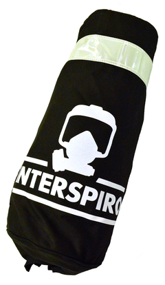 Interspiro flasketrekk svart nomex 6,8L 6.8L NLL &amp; 67L (L=563; D=161)