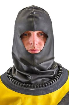 Viking latex hette Large integrert latex halstetning